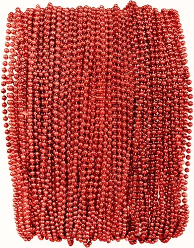Miniatura 11 de Surtido de cuentas Mardi Gras de 33 pulgadas, 0.276 in, 6 docenas, 72 collares