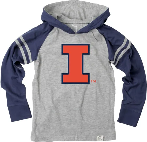 Miniatura 19 de Wes and Willy - Sudadera con capucha de manga larga para niños de universidad con rayas
