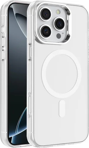 Miniatura 22 de S. Tedazo Funda magnética para iPhone 7/8 Plus (5.5 pulgadas) compatible con MagSafe, [no amarillenta] delgada, a prueba de golpes, funda para Negro