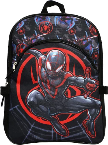 Miniatura 3 de Bioworld Marvel Spider-Man Miles - Bolsa de almuerzo y mochila para jóvenes
