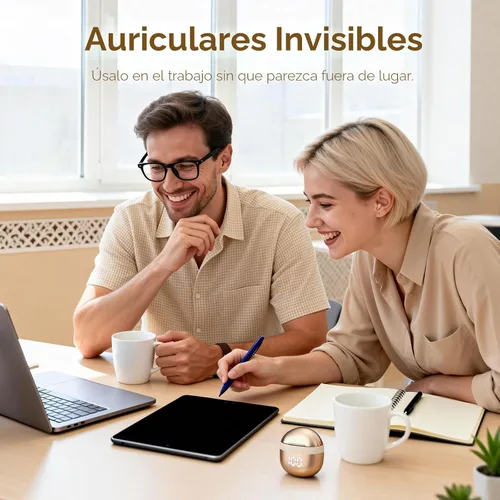 Miniatura 5 de Yihou Auriculares Audífonos Inalámbricos Bluetooth Invisibles Pequeños Mini para Dormir, Cómodos Diminutos para Dormir, los Más Pequeños de Perfil