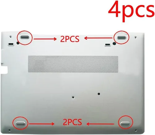 Miniatura 2 de GinTai 4 piezas de goma para pie de pie inferior de repuesto para HP 820 G5 G6/830 G5 G6/840 G5 G6 / 850 G5 G6 / 725 G5 G6/745 G5 G6/735 G5 G6 funda