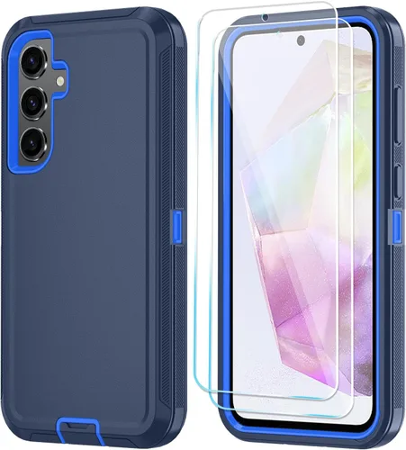 Miniatura 32 de ONOLA Funda compatible con Samsung Galaxy S24 Ultra con protector de pantalla HD, resistente a los golpes y a las caídas, funda de 3 capas