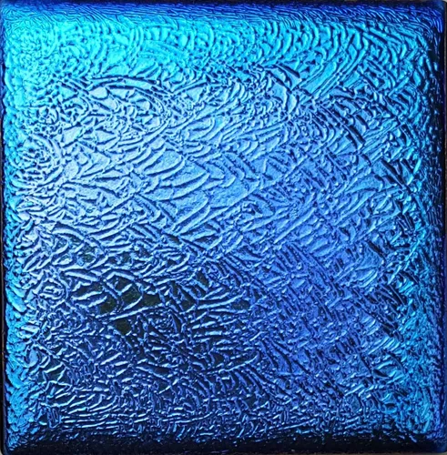 Artistry in Mosaics Mosaico metálico de cerámica para piscina (2 x 2 pulgadas, serie fusión) (2 x 2 pulgadas, zafiro)