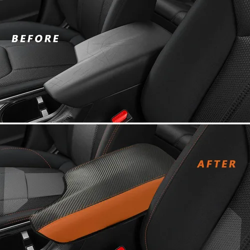 Miniatura 2 de Accesorios de decoración, protector de prevención de arañazos, funda para reposabrazos de consola central de automóvil para Subaru Crosstrek