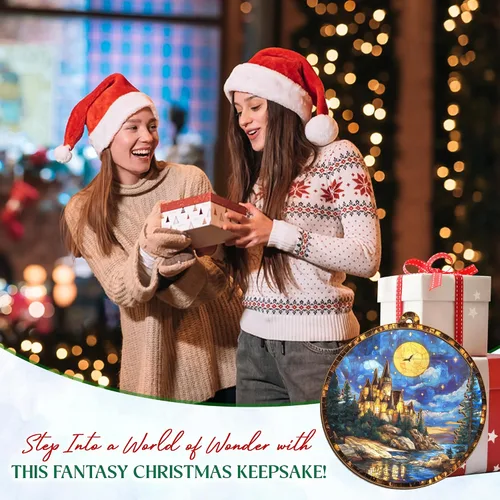 Miniatura 2 de GEEMBI Regalos de fantasía de Navidad para mujeres y hombres – Adornos de Navidad de atrapasoles 2025 – Decoración de fantasía de noche mágica
