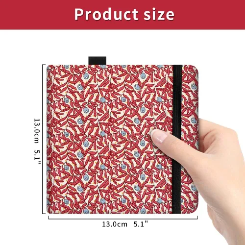 Miniatura 2 de 5x5 Prácticos Cuadernos de Bocetos de Acuarela de Tela de Mano Hechos a Mano con Tapa Dura de Tela de Costura de Viaje Papel de Acuarela Bola de ojo