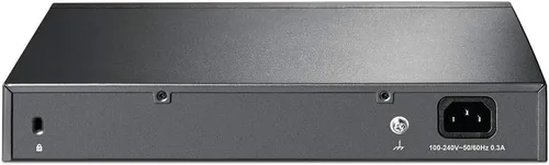 Miniatura 3 de TP-Link Interruptor Ethernet rápido de 24 puertos de 10/100 Mbps, Plug & Play, montaje en escritorio/rack, metal resistente con puertos blindados