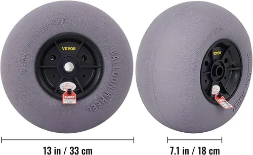 Miniatura 8 de VEVOR Beach Balloon Wheels