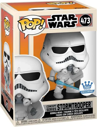 Miniatura 2 de POP! Star Wars 473 Concept Series Stormtrooper Exclusive