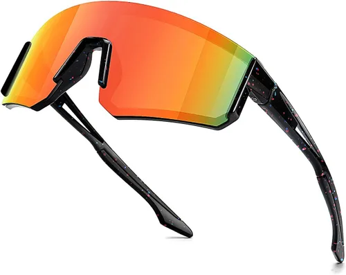 Miniatura 12 de SEKKAF - Gafas de sol deportivas para jóvenes, para béisbol y softbol, para niños y niñas de 6 a 12 años, gafas de sol para ciclismo, ligeras