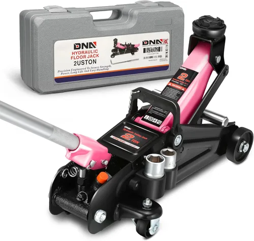 Miniatura 10 de DNA Motoring TOOLS-00234 Gato Hidráulico de Carretilla de Perfil Bajo para Servicio/Piso, Capacidad de 2 Toneladas (4000 libras), Rango de Elevación