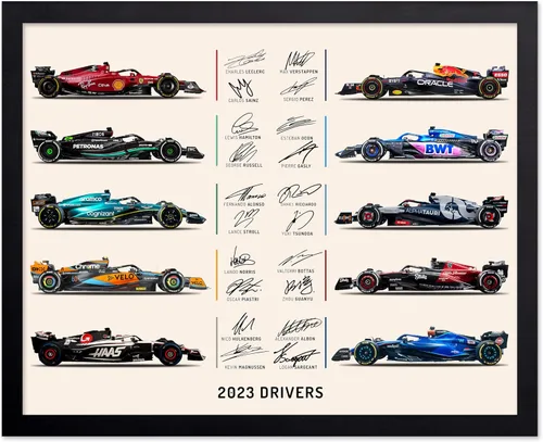 Miniatura 41 de Poster Master Póster de carreras de autos 2023, impresión de autos de carreras, arte de carreras de autos deportivos, regalo para hombres, mujeres