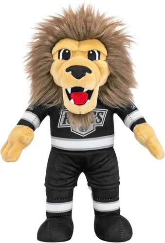 Miniatura 31 de Bleacher Creatures Anaheim Ducks Wild Wing - Figura de peluche de mascota de la NHL de 10 pulgadas (uniforme triangular verde azulado), una mascota