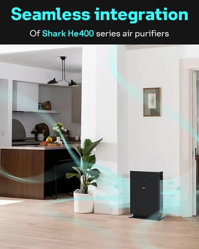 Miniatura 3 de Leemone Paquete de 2 filtros de repuesto para purificador de aire Shark 4, compatible con Shark HE400, HE401, HE401C, HE401NP, HE402, HE402C, HE405