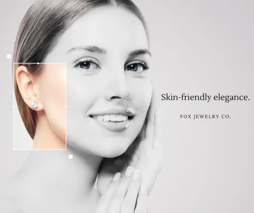 Miniatura 4 de Aretes de diamantes de moissanita de oro blanco de 14 quilates para hombres y mujeres, aretes de diamante de imitación de oro sólido para hombres