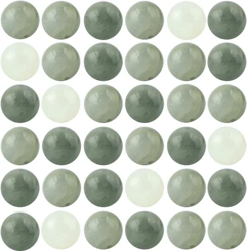 Miniatura 10 de 7 cuentas de piedra natural de chakras, mezcladas, 100 piezas redondas de 0.315 pulgadas (0.315 in), cuentas redondas de piedra auténtica, cuentas