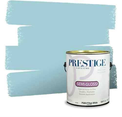 Miniatura 170 de Pintura Exterior + imprimación PRESTIGE, todo-en-uno, 1 galón, acabado mate, color comparable al Valspar* Royal Gray* VS151-Gris real