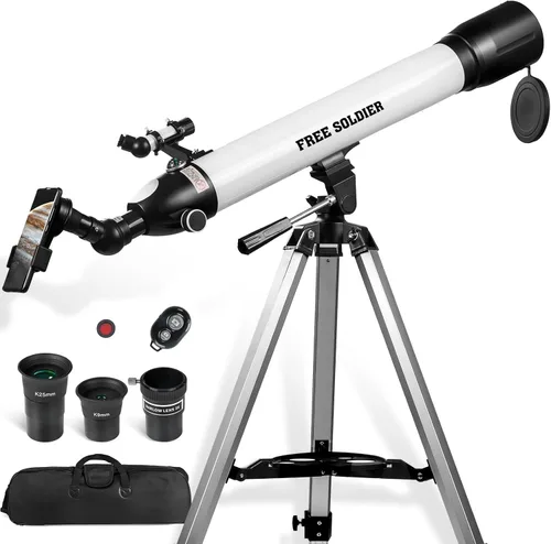 Miniatura 13 de Telescopio para Astronomía de Adultos, apertura de 70 mm y longitud focal de 400 mm, telescopio astronómico portátil para principiantes mayores de 8