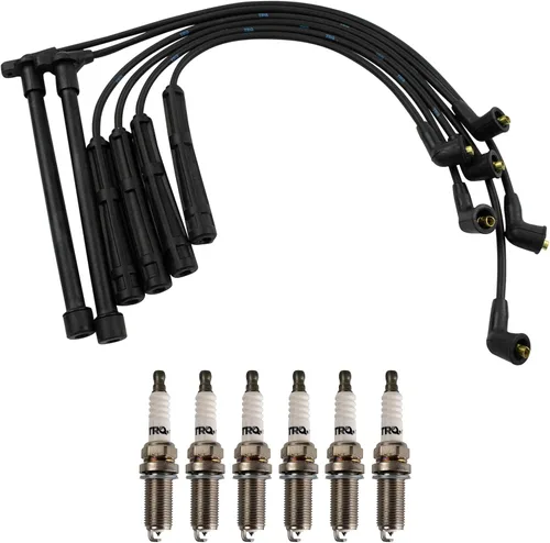 Miniatura 44 de Kit de bujías de chispa TRQ 5 piezas de bujías de iridio Compatible con Acura Integra 1992-2001 1999-2000 Honda Civic 1994-1995 Civic del Sol