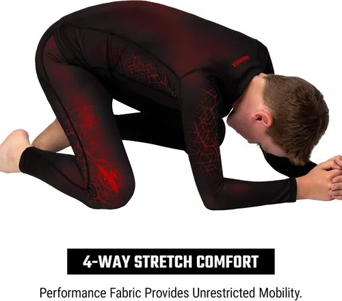 Miniatura 4 de Hayabusa Geo Youth Jiu Jitsu Spats para niños y niñas