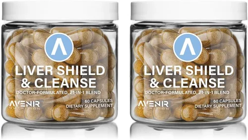 Miniatura 10 de Avenir Nutrition Liver Shield & Cleanse Suplemento de desintoxicación y reparación de limpieza hepática a base de hierbas Suplementos