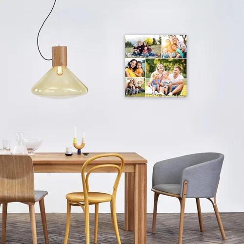 Miniatura 3 de CCWACPP Impresiones de lienzo de collage con foto personalizada, personalizadas, múltiples imágenes de foto en lienzo, póster personalizado, regalos