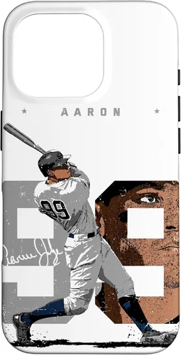 Miniatura 20 de Aaron Judge Number Portrait Baj New York MLBPA - Carcasa para iPhone 17