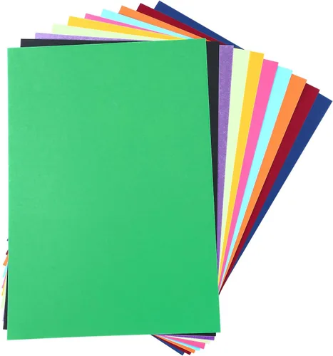 Tablero de póster, 50 hojas IMAGE 10 colores surtidos tamaño A3, tablero de ferrocarril, 11.7 16.5 pulgadas, tablero gráfico en blanco para arte,