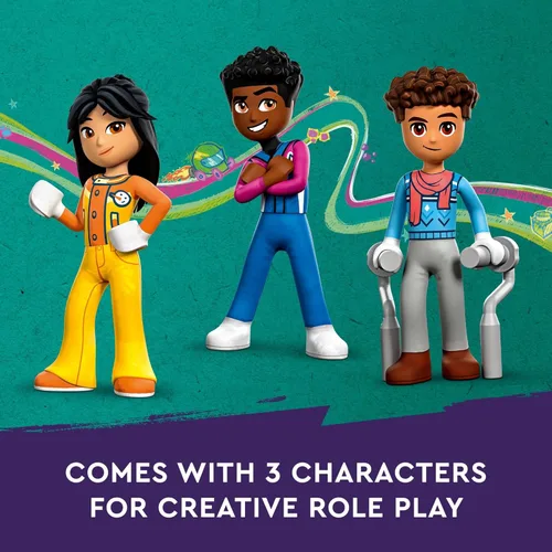 Miniatura 9 de LEGO Friends Pista de Esquí y Café Navideño de Construcción de Juguetes - Figuras de Juego de Simulación y Juegos de Construcción para Niñas