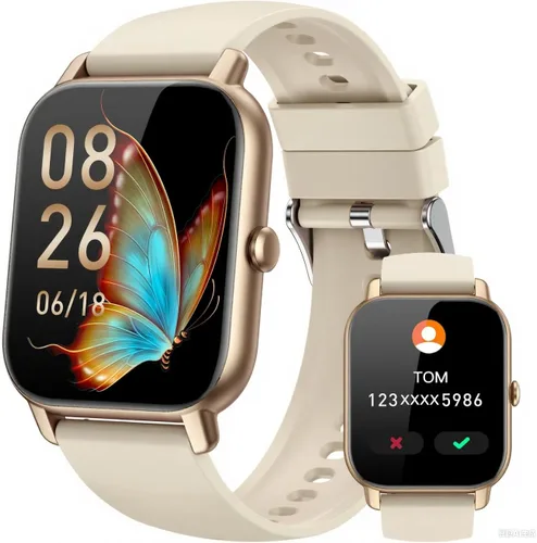 Relojes inteligentes para hombres y mujeres, rastreador de actividad física con contador de actividad/monitor de sueño, reloj inteligente
