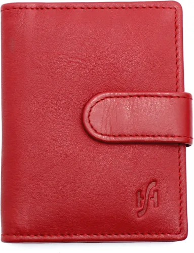 Miniatura 7 de STARHIDE Soft Genuine Leather Compact Credit Debit Card Holder Case with Removable Plastic Sleeves 210