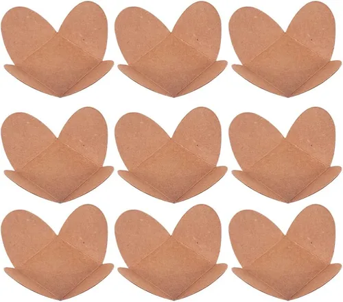 Miniatura 8 de DOITOOL Papel de envoltura de trufas, 200 piezas de papel de chocolate, forros de trufas de caramelos, envoltorios para magdalenas para cumpleaños