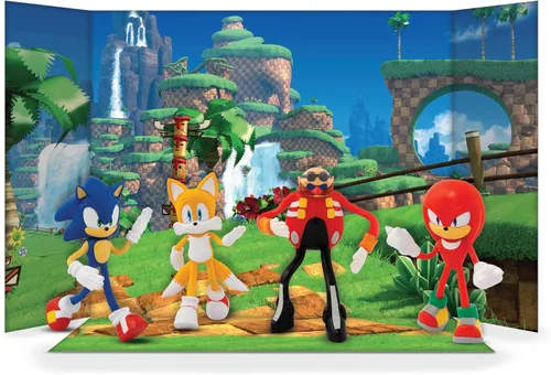 Miniatura 4 de TCG Toys Bend-EMS - Sonic The Hedgehog - ¡Las figuras de acción originales flexibles y posicionables de los años 90 están de vuelta! Excelentes