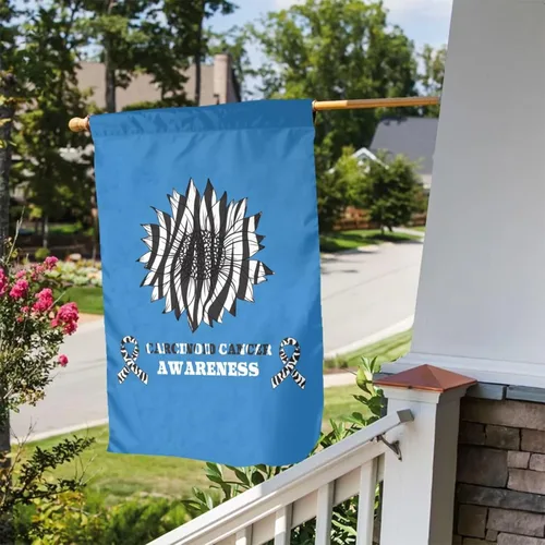 Miniatura 17 de Bandera de jardín de concientización sobre la enfermedad de Alzheimer de 12 x 18 pulgadas, cartel vertical de doble cara para decoración del hogar