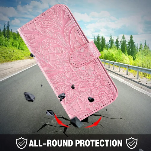 Miniatura 8 de Asuwish Funda de teléfono para Xiaomi Redmi Note 10 5G con protector de pantalla de vidrio templado y cubierta de billetera de encaje Soporte