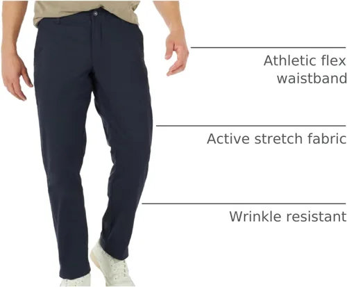 Miniatura 14 de Lee Pantalón cónico relajado con frente plano Extreme Motion para hombre