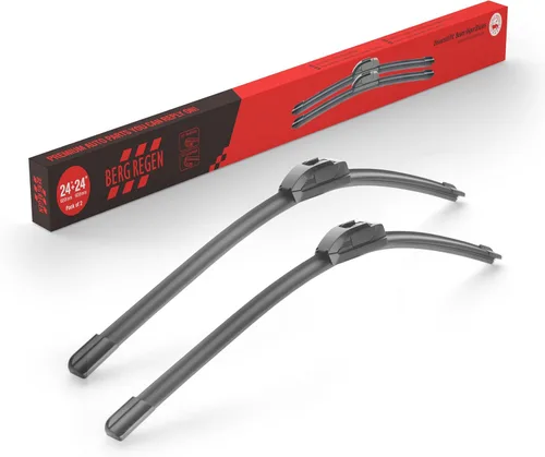 Miniatura 12 de BERG REGEN Escobillas de limpiaparabrisas de 13 + 13 pulgadas de repuesto para Jeep Wrangler 1997-2006, calidad original de equipo original