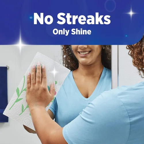 Miniatura 7 de Sparkle, toallas de papel Pick-A-Size, diseño de impresión espirituosa, 6 rollos dobles (total de 660 hojas) - Toallas fuertes de 2 capas