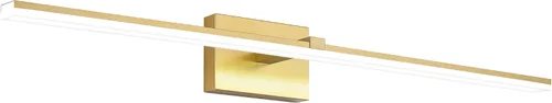 Miniatura 11 de Luz de tocador de baño negra de 32 pulgadas, LED moderna, 3CCT, regulable, 24 W, luminarias de baño sobre espejo 3000 K/4500 K/6000 K, 3
