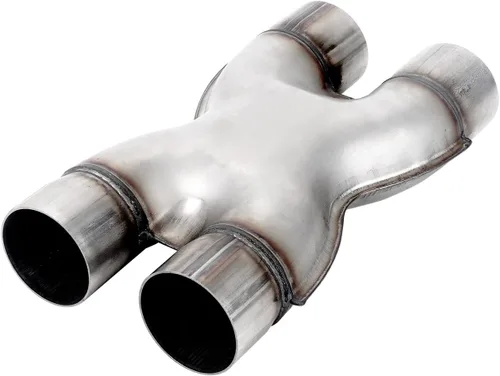 Miniatura 11 de Tubo de escape en Y de 2 pulgadas de entrada, A-KARCK de acero inoxidable de 2 pulgadas de salida, tubo en Y de 10 pulgadas de longitud que soporta