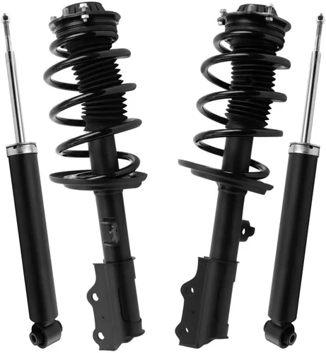 Miniatura 44 de Detroit Axle - Amortiguadores de puntales para Nissan Sentra 2007-2012 [Base S SL SR] Puntales delanteros completos con amortiguadores traseros