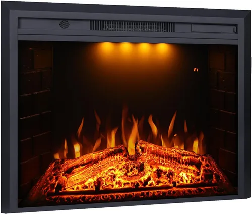 Miniatura 14 de Valuxhome 750 W/1500 W, Hogar eléctrico empotrado en la pared, con sonido a ramas ardiendo