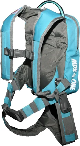 Miniatura 2 de MDXONE Entrenador de arnés de esquí y snowboard para niños, correa retráctil, amortiguadores elásticos y asiento extraíble