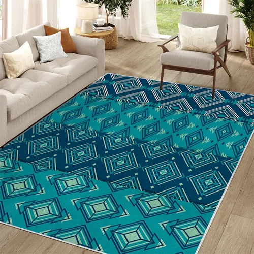 Miniatura 2 de Aztec 2x3 Area Rugs for Living Room Washable Non Slip - Rustic Carpet Low Pile Soft - Abstract Rug for Bedroom Dining Room Kitchen Entryway Indoor
