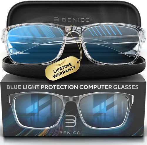 Elegantes lentes de bloqueo de luz azul para mujeres y hombres, ayudan a reducir el deslumbramiento y la fatiga ocular digital de computadoras,