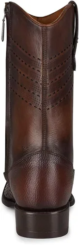 Miniatura 5 de Cuadra Botas urbanas para hombre en piel auténtica pitón marrón, Marrón