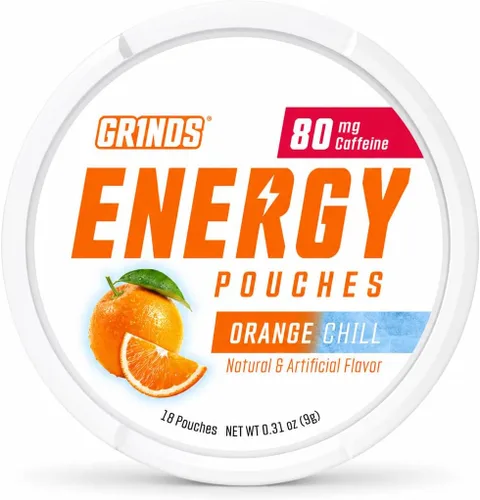 Miniatura 21 de Bolsas de energía Grinds - Bolsas de cafeína natural - Contiene vitaminas B, sin azúcar y 0 calorías - 80 mg de cafeína en cada bolsa - Genciana