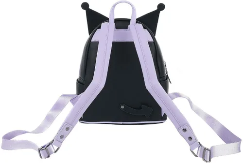 Miniatura 3 de Loungefly Sanrio Hello Kitty Kuromi Cosplay - Bolso de hombro con doble correa para mujer, Negro -, Classic