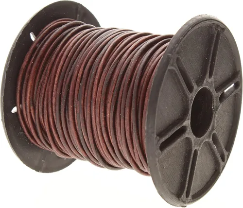 Miniatura 11 de The Beadsmith Cordón de cuero – Negro – Bobina de 0.039 in – 5 yardas/14.8 ft – Tanga de cuero indio ideal para trenzar, cuentas, collares, cordones